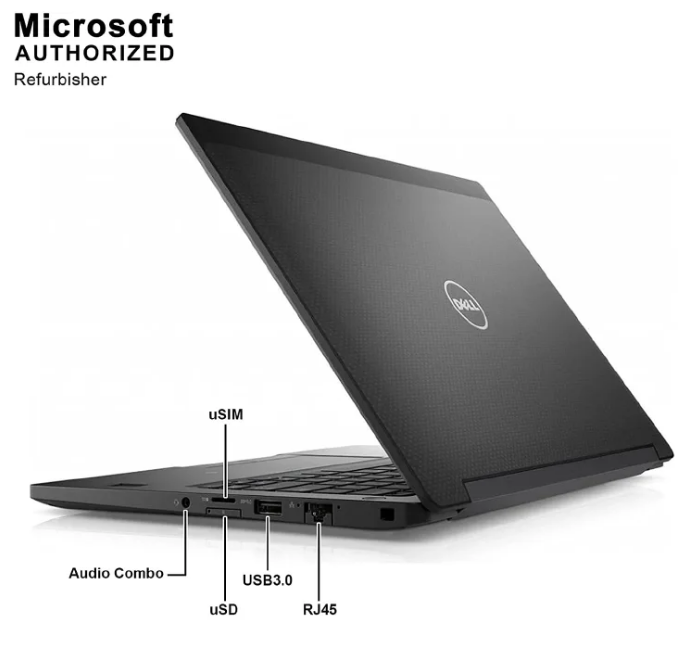 (SPECIAL DEAL) Dell Latitude 7280 Core I5 8GB RAM / 256GB SSD Storage Refurbished Laptop  7TH Generation Installed Windows 10 Pro Computer  Notebook