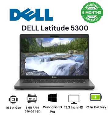 Dell Latitude 5300 I5 8/256GB SSD Refurbished