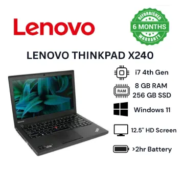 Lenovo ThinkPad X240 Core i7 8GB/256GB SSD Refurbished