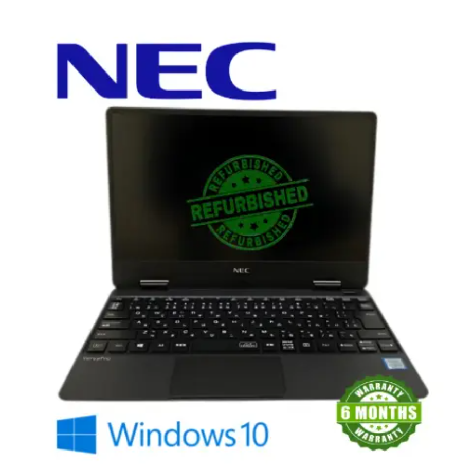 NEC VKT13 Refurbished laptop Intel Core i5 8th GEN 4 CPUs, Boost to 1.60GHz 8GB RAM 256GB SSD 12 inch Display Windows 10 Pro student business laptop