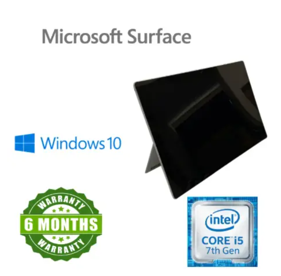 Refurbished MICROSOFT SURFACE Laptop  7th Gen Intel Core i5 7300U 2.6GHz 8GB RAM + 256GB SSD 13.5-inch Touchscreen Display Windows 10 Pro Lightweight Portable Business Laptop and Students laptop Effic