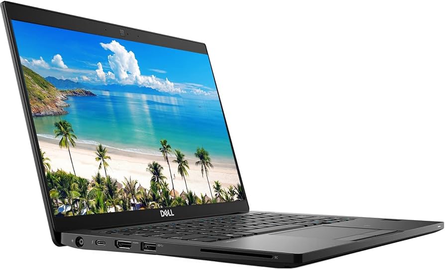 DELL LATITUDE 7390 Refurbished Business Laptop - Intel Core i3-7130U GB RAM 256GB SSD Windows 10 Pro Fingerprint Reader Lightweight and Secure Design High Performance