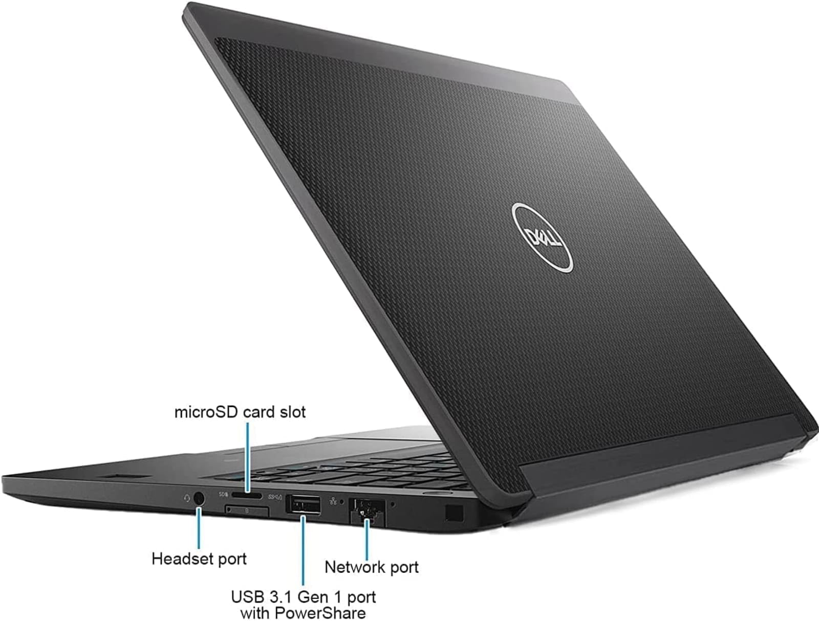 DELL LATITUDE 7390 Refurbished Business Laptop - Intel Core i3-7130U GB RAM 256GB SSD Windows 10 Pro Fingerprint Reader Lightweight and Secure Design High Performance