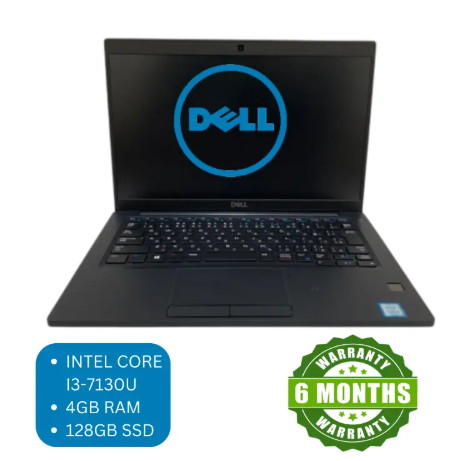 DELL LATITUDE 7390 Refurbished Business Laptop - Intel Core i3-7130U GB RAM 256GB SSD Windows 10 Pro Fingerprint Reader Lightweight and Secure Design High Performance