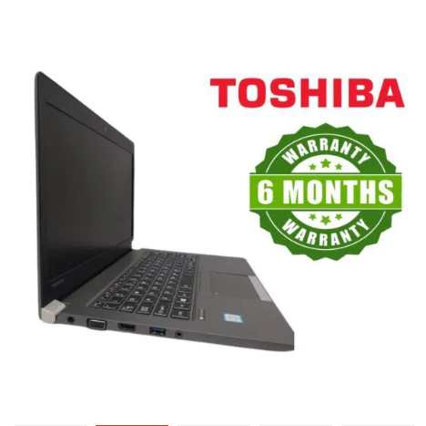 TOSHIBA R63 Refurbished Ultra-Slim Laptop Intel Core i5 7th Gen 8GB RAM  128GB SSD 6-Month Warranty  Affordable Performance & Portability good for busniess and student laptop