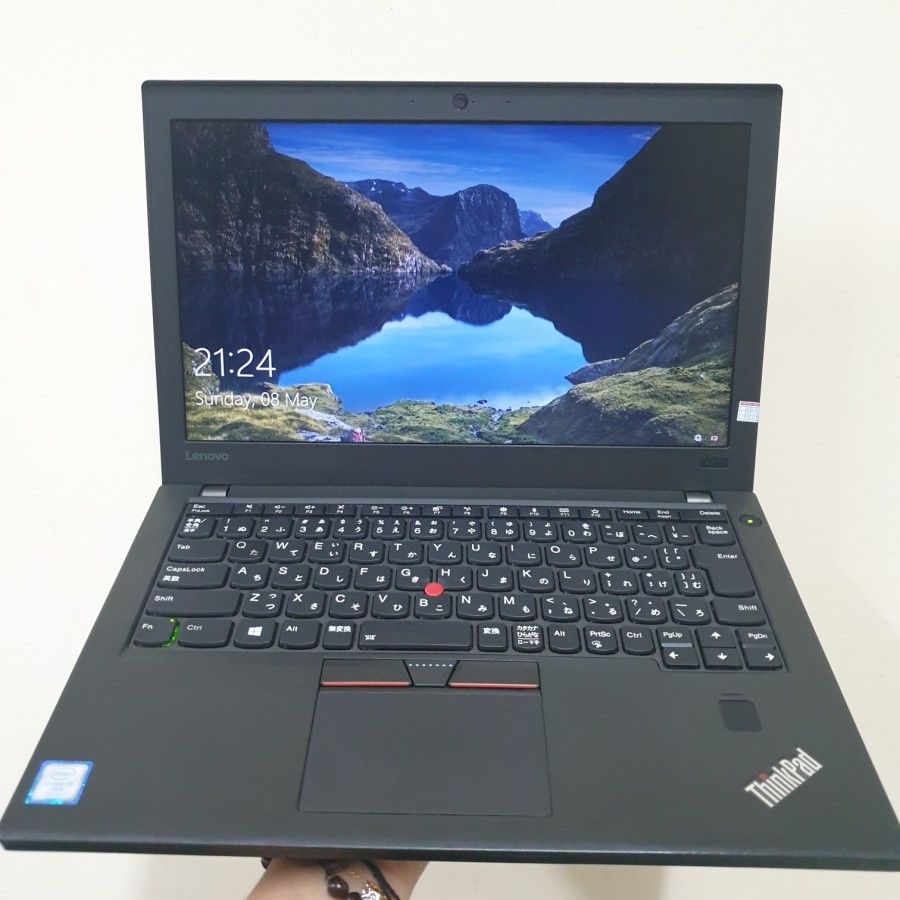 (ANNIVERSARY OFFER) Refurbished Lenovo X270 Ultralight Business Notebook Laptop Intel Core i5 6th Gen 8GB RAM 256GB SSD 12.5 Inch HD Webcam Display Portable Fingerprint Reader Gaming Student HDMI USB