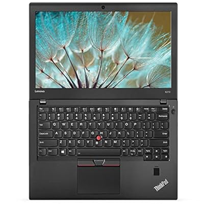 (ANNIVERSARY OFFER) Refurbished Lenovo X270 Ultralight Business Notebook Laptop Intel Core i5 6th Gen 8GB RAM 256GB SSD 12.5 Inch HD Webcam Display Portable Fingerprint Reader Gaming Student HDMI USB