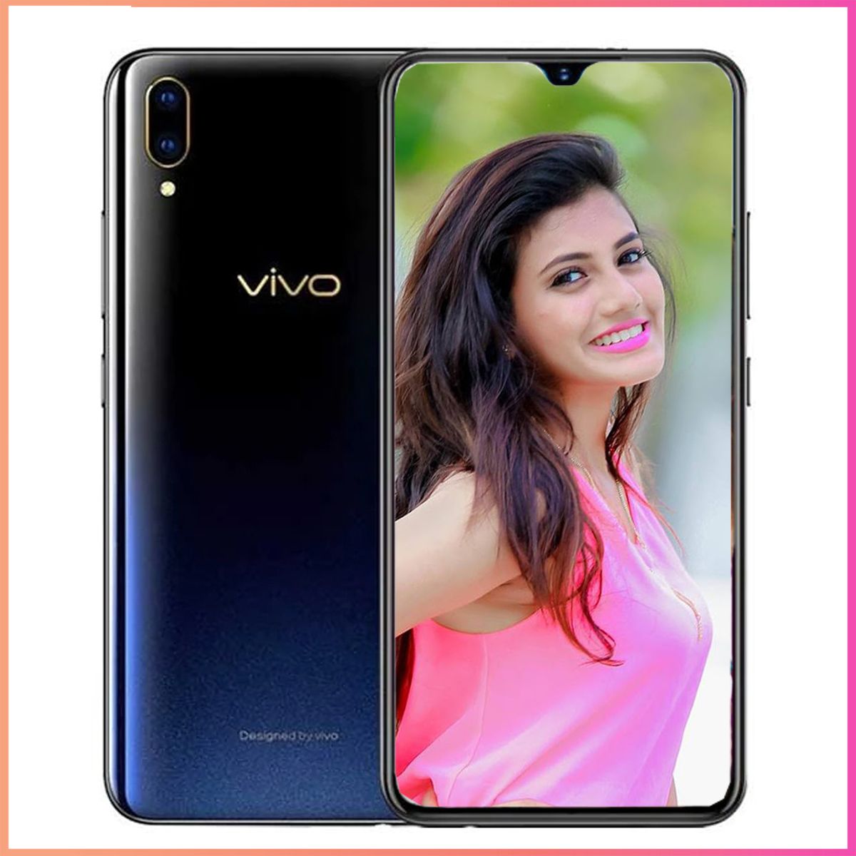 Refurbished VIVO Y93 6.2-inch 8 GB RAM + 256GB ROM Smartphone Face Recognition 18 MP + 2 MP AI Smart Dual Camera 8 MP Front Camera 5500 mAh Battery Capacity Dual SIM Gaming Phone