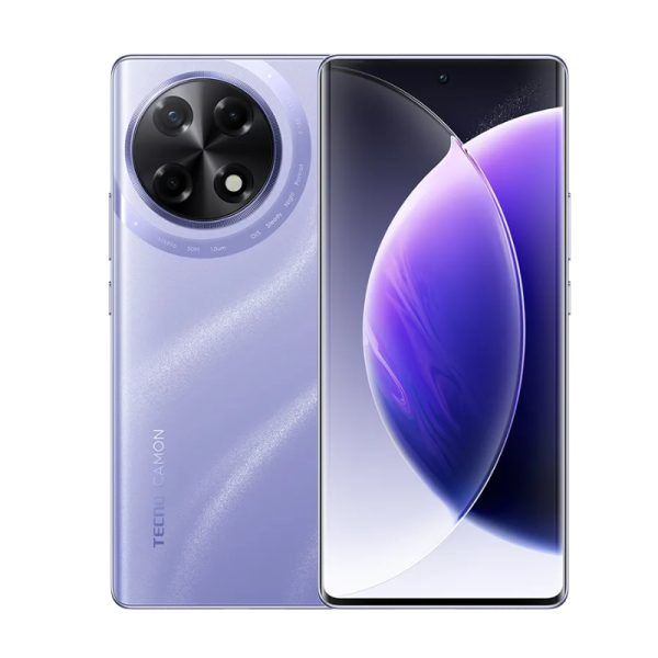 Tecno Camon 30S 128GB+12(6+6)GB RAM 6.7" 3D-Curved AMOLED 120Hz Screen MTK Helio G100 33W 5000mAh 50MP Dual Speaker Android 14 Smart Phones Dual Sim phone