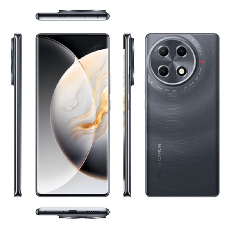 [BRAND NEW] Tecno Camon 30s Pro 6.78 inches Curved Display, 120Hz screen, 4G, Dual SIM, 50MP+2MP, 5000mAh battery, Onscreen Fingerprint, Type-C, Android 14, 8GB RAM + 256GB ROM, Wireless charhging