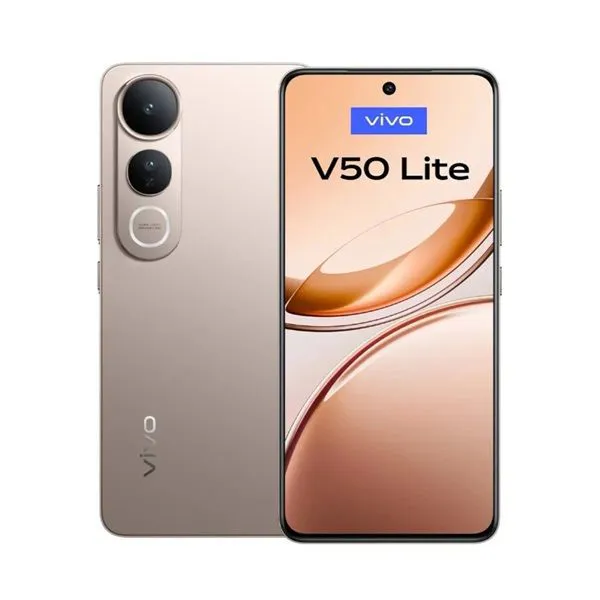 [Crazy Discount] Vivo V50 Lite 5G 6.77" AMOLED 120Hz Display 50MP+32MP Camera 256GB ROM + 12GB RAM Mediatek Dimensity 6300 Processor 6500mAh Battery 90W IP65 Dust/Water Resistant Android 15 DualSIM Ph