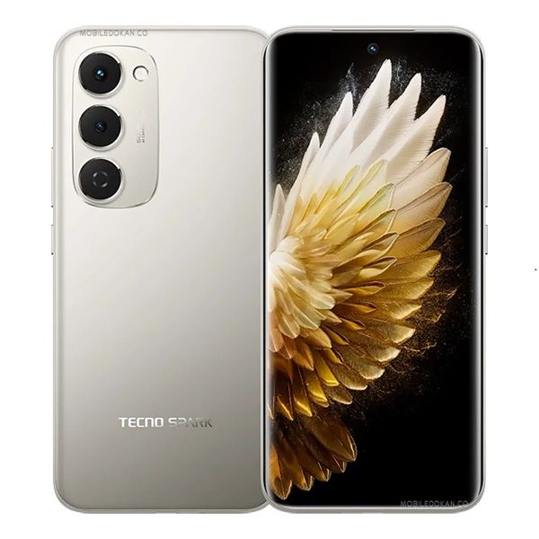 [Brand New] Tecno Spark 40 Pro Plus 6.78" 144Hz AMOLED Display 256GB+8GB 50MP+13MP Camera Mediatek Helio G200 Chipset 5200mAh 45W Battery (TYP) Android 15 Dual SIM 2Yrs Wrrty Figprnt 4G Smartphone