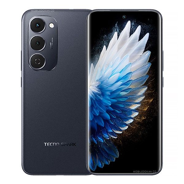 [Brand New] Tecno Spark 40 Pro Plus 6.78" 144Hz AMOLED Display 256GB+8GB 50MP+13MP Camera Mediatek Helio G200 Chipset 5200mAh 45W Battery (TYP) Android 15 Dual SIM 2Yrs Wrrty Figprnt 4G Smartphone