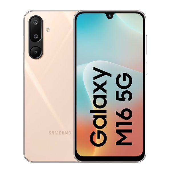 [Flash Sale] Samsung Galaxy M16 5G 6.7" 90Hz Super AMOLED Display 128GB+6GB 50MP+13MP Camera Mediatek Dimensity 6300 Chipset 5000mAh 25W Battery (TYP) Android 15 Dual SIM 2Yrs Wrrty Fingeprnt Phone