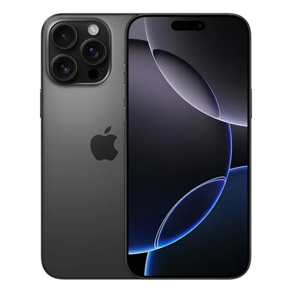 [NEW!!] Apple iPhone 16 Pro Max 6.9" 120Hz LTPO OLED Display 256GB ROM+8GB RAM 48MP+12MP Camera  Apple A18 Pro Chipset 4685mAh 25W Battery (TYP) iOS 18 Face ID IP68 DualSIM (2Yrs Wrrty) 5G eSIM Phone