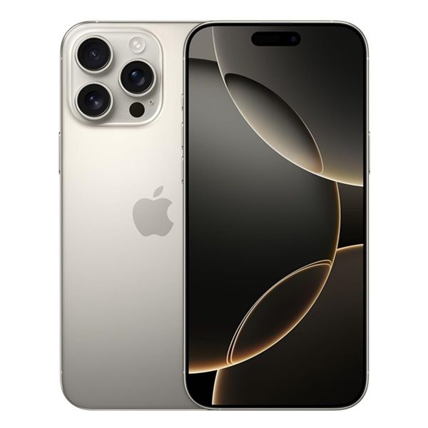 [NEW!!] Apple iPhone 16 Pro Max 6.9" 120Hz LTPO OLED Display 256GB ROM+8GB RAM 48MP+12MP Camera  Apple A18 Pro Chipset 4685mAh 25W Battery (TYP) iOS 18 Face ID IP68 DualSIM (2Yrs Wrrty) 5G eSIM Phone