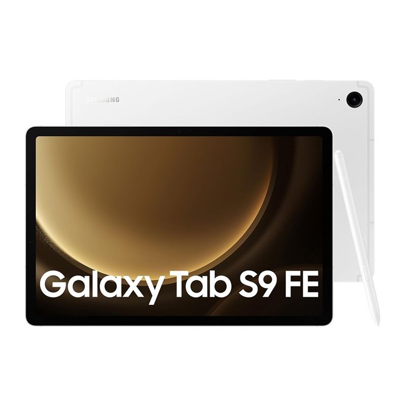 [New] Samsung Galaxy Tab S9 FE 5G 10.9" 90Hz IPS LCD Display 256GB ROM+8GB RAM 8MP+12MP 4K@30fps Camera Exynos 1380 Chipset 8000mAh 45W Battery Stylus (TYP) Fngrprt WiFi+Cell Android 13 IP68 Tablet