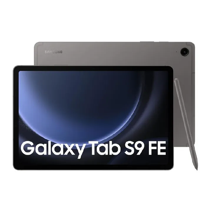 [New] Samsung Galaxy Tab S9 FE 5G 10.9" 90Hz IPS LCD Display 256GB ROM+8GB RAM 8MP+12MP 4K@30fps Camera Exynos 1380 Chipset 8000mAh 45W Battery Stylus (TYP) Fngrprt WiFi+Cell Android 13 IP68 Tablet