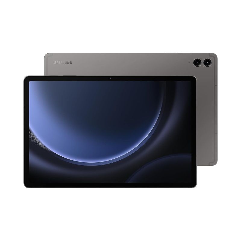 [Brand] Samsung Galaxy Tab S9 FE+ 5G 12.4" 90Hz IPS LCD Display 128GB ROM+8GB RAM 8MP+12MP 4K@30fps Camera Exynos 1380 Chipset 10050mAh 45W Battery Stylus (TYP) Fngprt WiFi+Cell Android 13 IP68 Tablet
