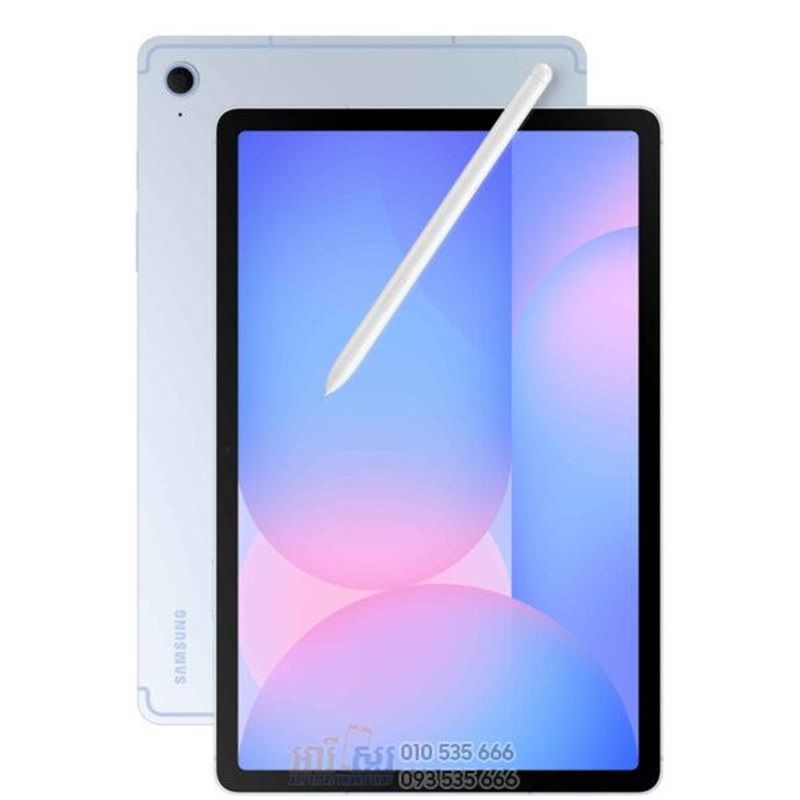 [NEW] Samsung Galaxy Tab S10 FE 5G 10.9" 90Hz IPS LCD Display 256GB ROM+8GB RAM 13MP+12MP 4K@30fps Camera Exynos 1580 Chip 8000mAh 45W Battery Stylus (TYP) Fngprt WiFi+Cell Android 15 IP68 Table