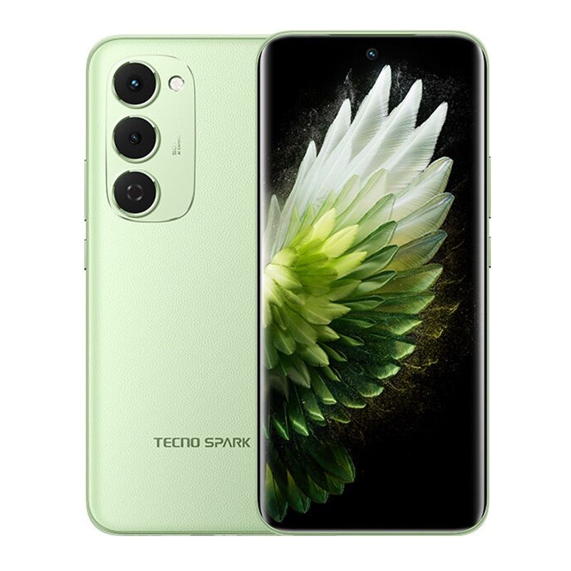 [Brand New] Tecno Spark 40 Pro Plus 6.78" 144Hz Curved AMOLED Display 256GB+8GB 50MP+13MP Camera Mediatek Helio G200 Chipset 5200mAh 45W Battery (TYP) Android 15 Dual SIM 2Yrs Wrrty Figprnt 4G Phone