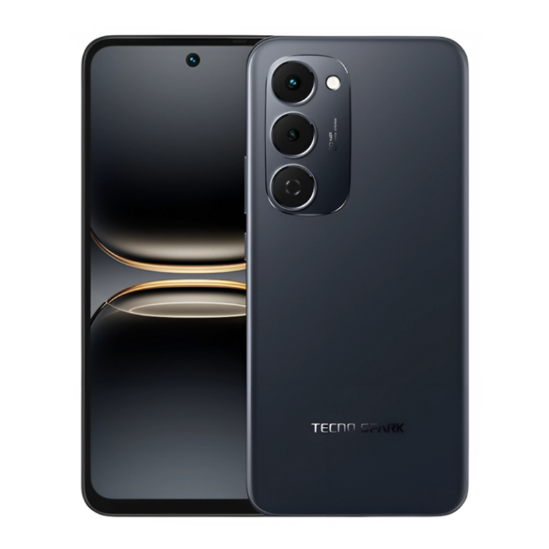 [Brand New] Tecno Spark 40 Pro Plus 6.78" 144Hz Curved AMOLED Display 256GB+8GB 50MP+13MP Camera Mediatek Helio G200 Chipset 5200mAh 45W Battery (TYP) Android 15 Dual SIM 2Yrs Wrrty Figprnt 4G Phone