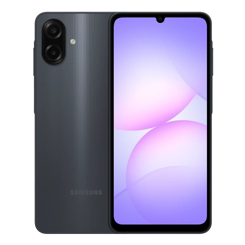 [New Entrant] Samsung Galaxy A07 6.7" 90Hz IPS LCD Display 128GB ROM+4GB RAM 50MP+8MP Camera Mediatek Helio 99 Chips Android 15 5000mAh 25W Batt 2Yrs Wrrty (TYP) DualSim IP54 Side-Fngpt 4G Smartphone
