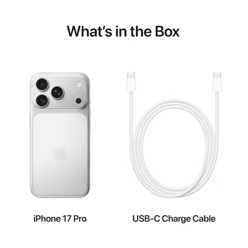 [New In Mkt] Apple iPhone 17 Pro 5G 6.3" LTPO Super Retina XDR OLED Display 256GB ROM+12GB RAM 48MP+18MP 4K@30/60fps Camera Apple A19 Pro Chip iOS 26 3998mAh 25W Batt Wrrty FaceID TypeC eSIM+SIM Phone