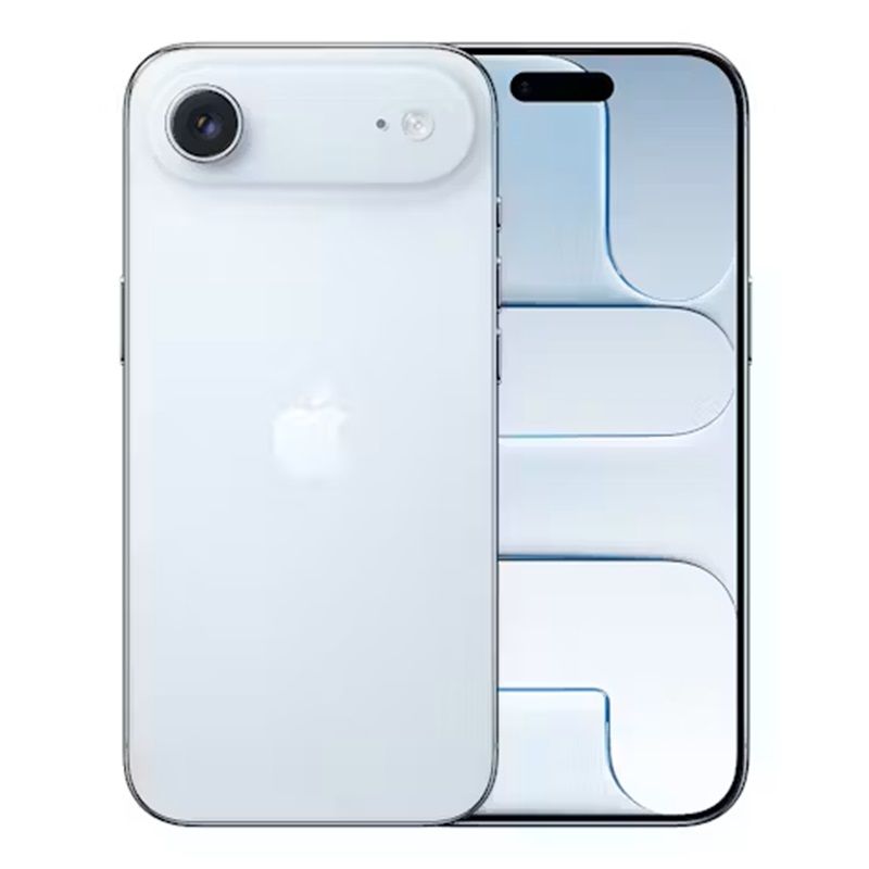 [Limited Discount] Apple iPhone Air 5G 6.5" 120Hz LTPO Super Retina XDR OLED Display 256GB ROM+12GB RAM 48MP+18MP 4K Camera Apple A19 Pro Chip iOS 26 3159mAh 25W Batt Wrrty FaceID TypeC eSIM-only Phon