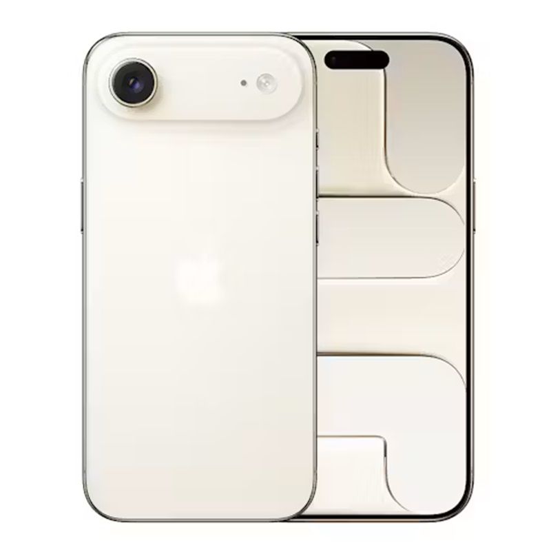 [Limited Discount] Apple iPhone Air 5G 6.5" 120Hz LTPO Super Retina XDR OLED Display 256GB ROM+12GB RAM 48MP+18MP 4K Camera Apple A19 Pro Chip iOS 26 3159mAh 25W Batt Wrrty FaceID TypeC eSIM-only Phon