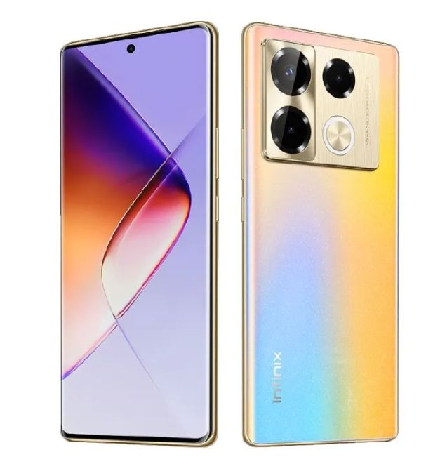 [New Arrival] Infinix Note 40 Pro 256GB+8GB RAM 6.78" Screen Dual SIM Phone 5000mAh Battery 70W Charging 108MP Camera Android 14 MediaTek Helio G99 Ultimate Smart Phones