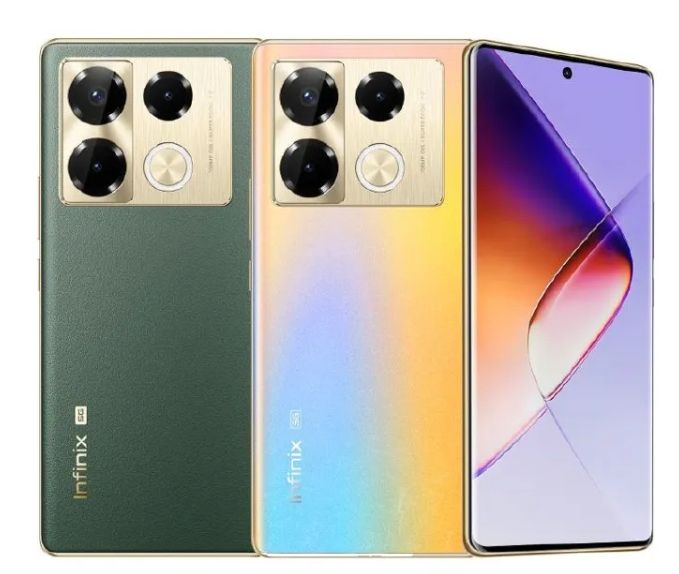 [New Arrival] Infinix Note 40 Pro 256GB+8GB RAM 6.78" Screen Dual SIM Phone 5000mAh Battery 70W Charging 108MP Camera Android 14 MediaTek Helio G99 Ultimate Smart Phones