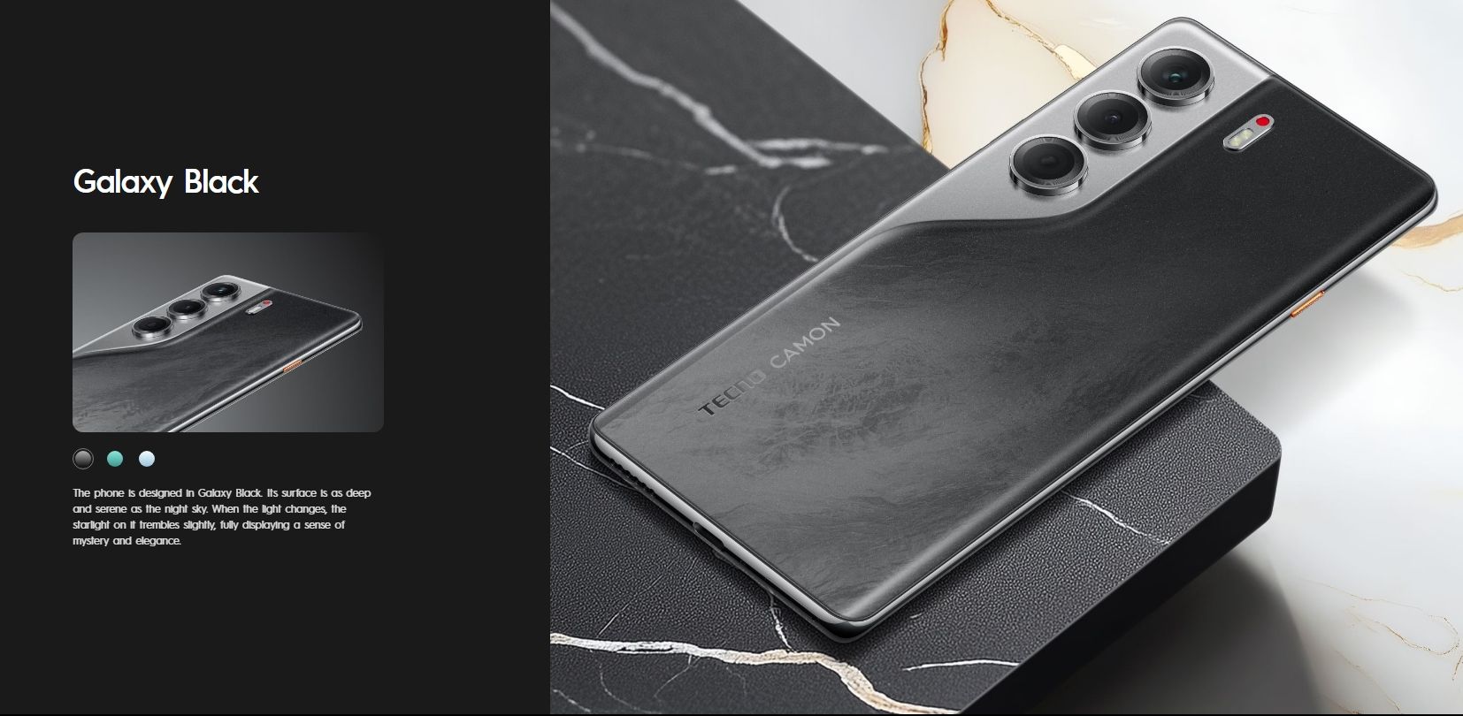 [New Arrival] Tecno Camon 40 Pro 256GB ROM+8GB RAM 6.78' 120Hz AMOLED Display Panda King Glass Protection 50MP+50MP Camera MTK Helio G100 Ultimate IP66 Dust/Water Resistant 5200mAh Battery Smart Phone