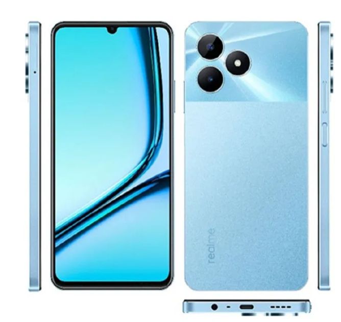[New Arrival] Realme Note 50 256GB+8GB RAM 6.74" 90Hz Display 13MP+5MP Cameras Dual SIM IP54 Dust/Water Resistant 5000mAh Battery Fast Charge MicroSD Support Android Smart Phone