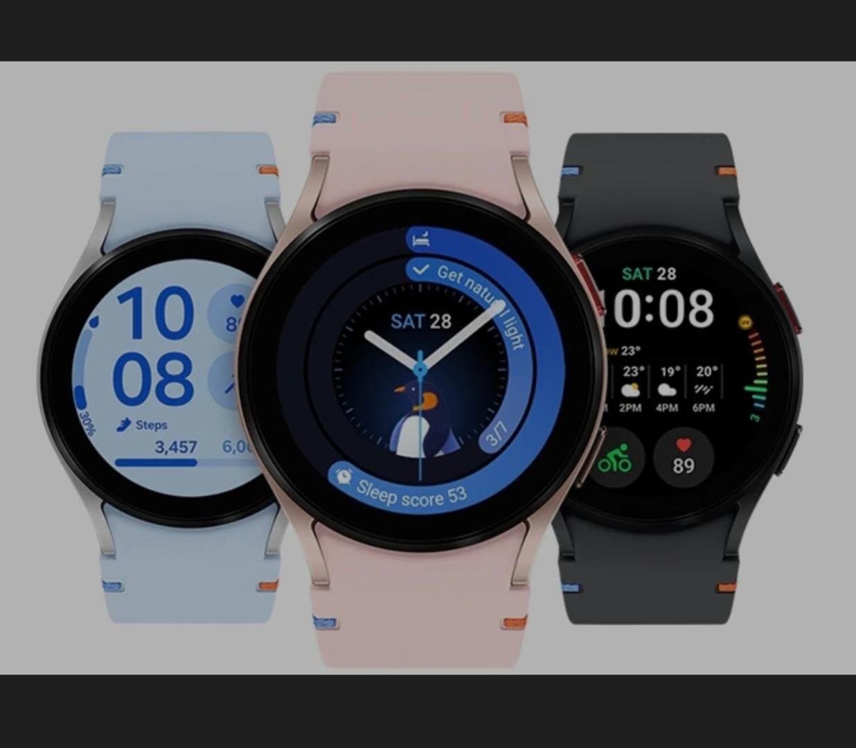 [New Arrival] Samsung Galaxy Watch FE 40mm 16GB ROM+1.5GB RAM 1.2 Inches Super AMOLED Android Wear OS 4 One UI Watch 5 Exynos W920 247mAh Battery Wireless (Qi) Samsung Pay Smart Watch