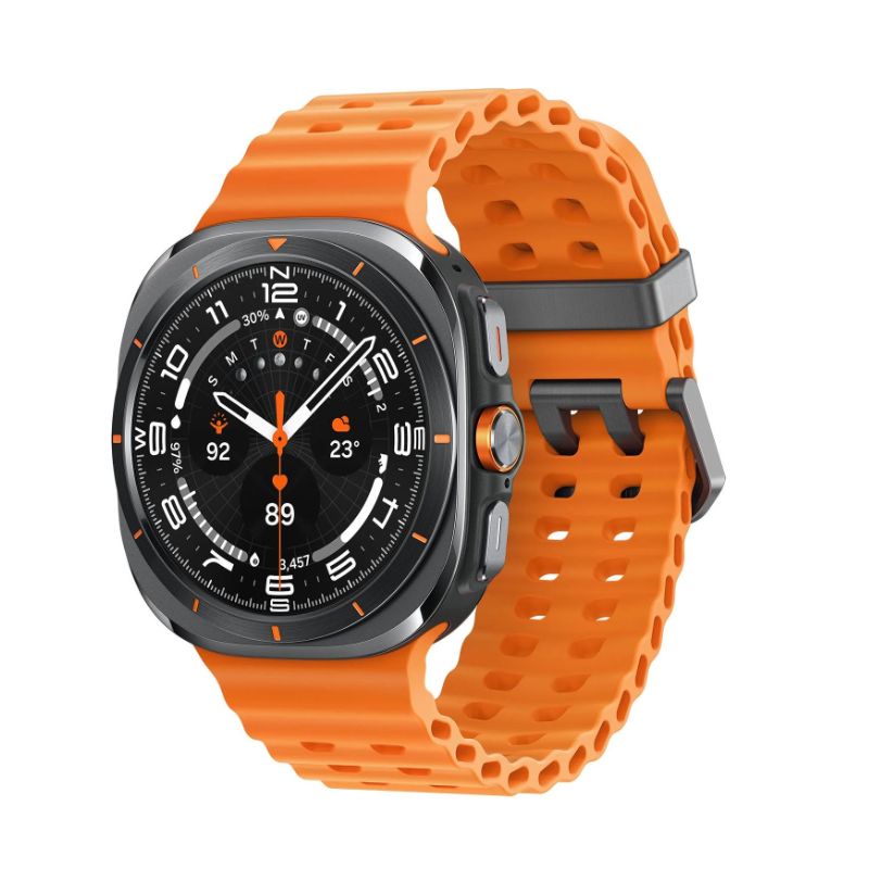 [Brand New] Samsung Galaxy Watch Ultra Super AMOLED 425 mAh Battery 10W wireless Exynos W1000 Processor Android Wear OS 5, One UI Watch 6 Smartwatch Watch IP68Water Resistant A56 S25 Note 14 Pro+