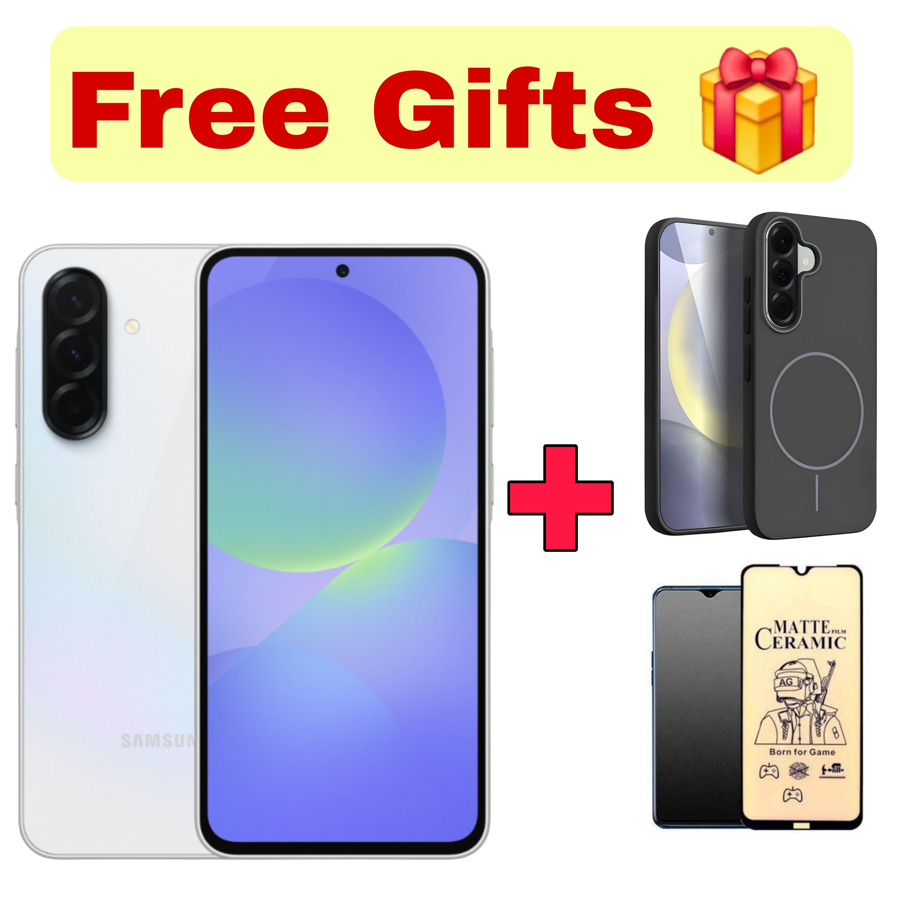 [Free Gifts] Samsung Galaxy A36 5G 128GB+6GB 120Hz 6.7" Super AMOLED 50MP+12MP+8MP Triple Camera IP67 Dust/Water Resistant Android 15 5000mAh 45W 65% in 30Min Type-C Smart Phones Fingerprint Unlock