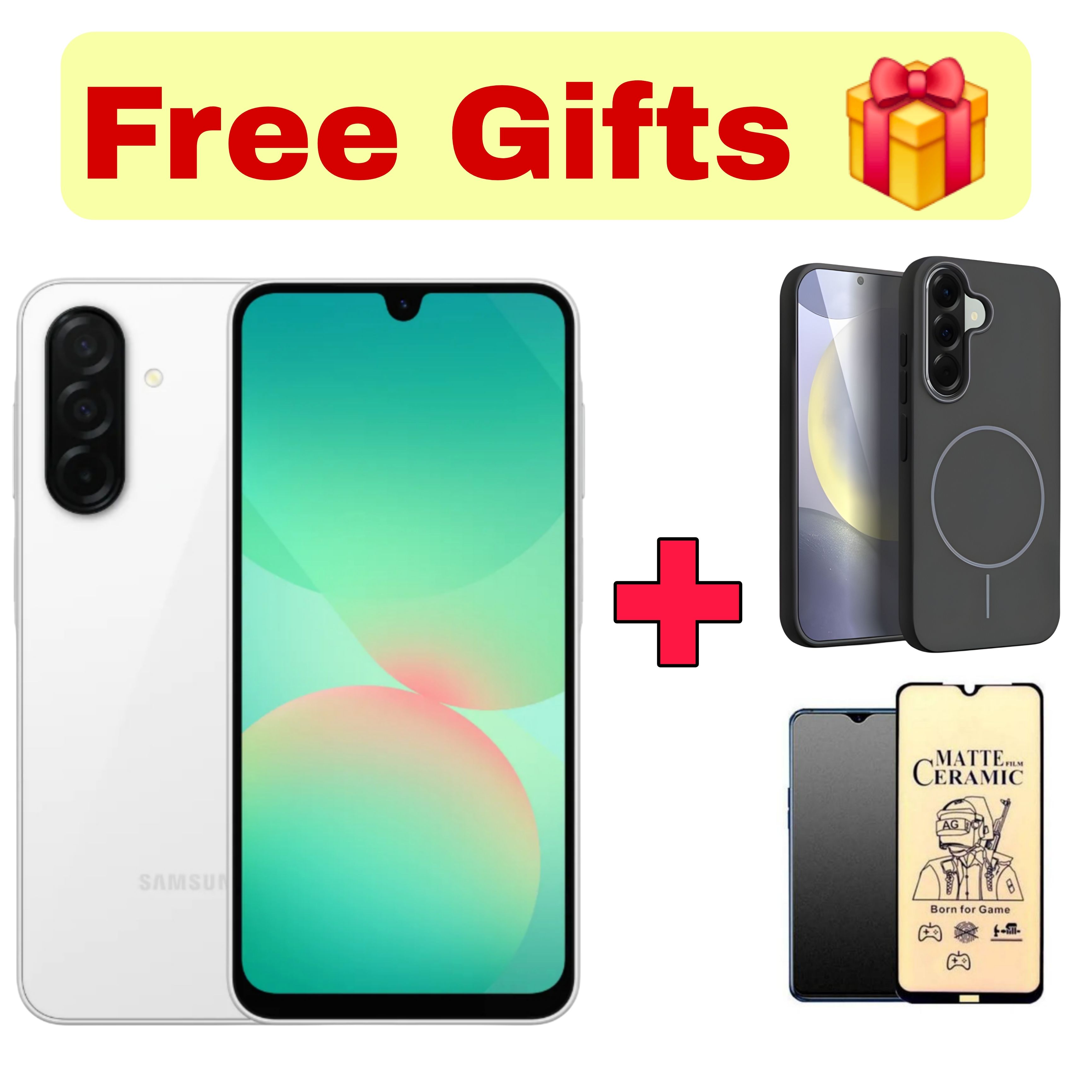 [Free Gifts] Samsung Galaxy A26 5G 256GB+8GB 6.7" 120Hz Super AMOLED Display 50MP Triple Camera Android 15 Exynos 1380 IP67 Dust Water Resistant 5000mAh 25W Type-C Charge Smartphoneshones Mobile phone