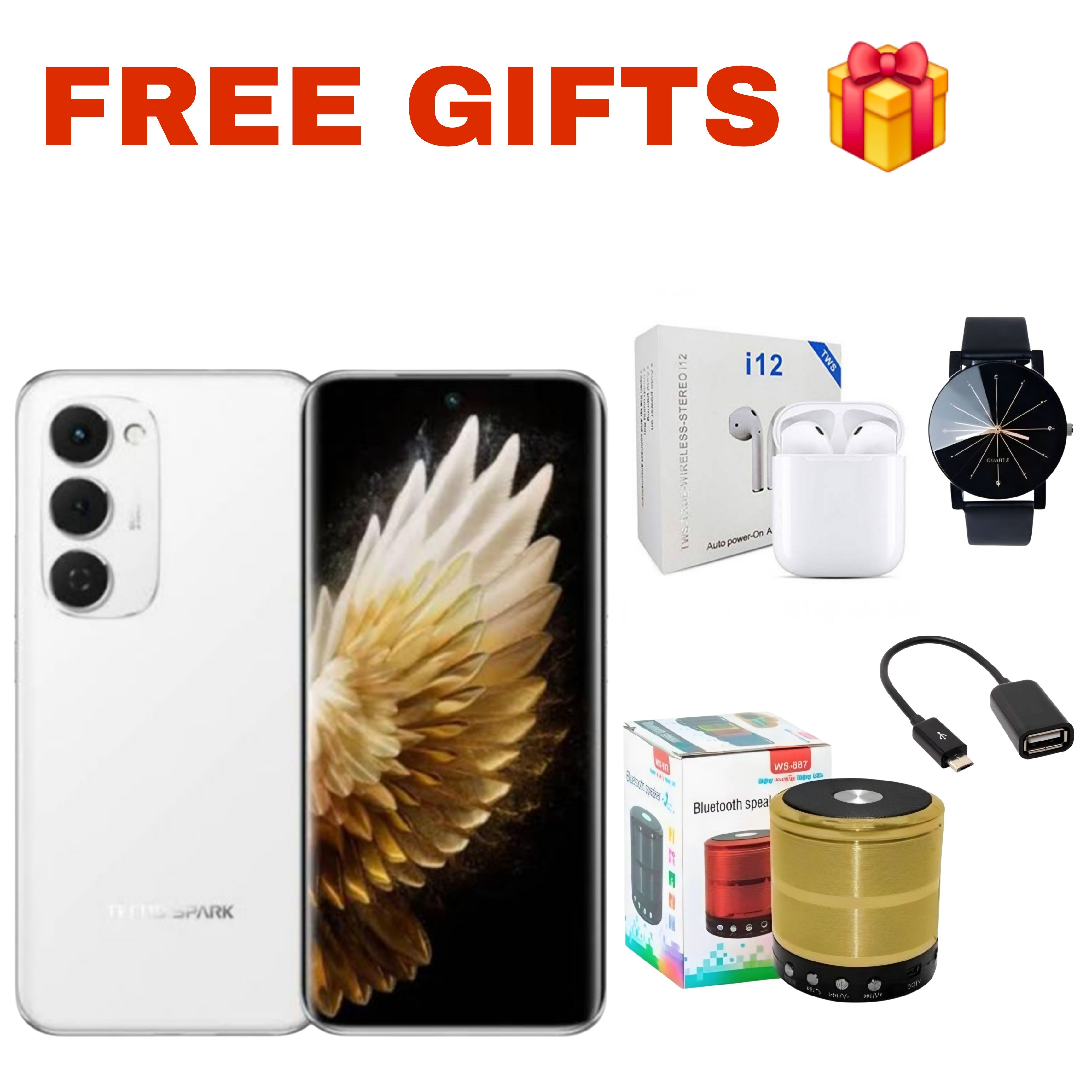 [New Arrivals] TECNO SPARK 40 Pro+ 256GB +16(8+8)GB 6.78" 120Hz Phone Dynamic Port 50MP Stereo Speaker 5200mAh 45W Type-C Dual SIM 4G Under Display Fingerprint SPARK 40 Pro Plus IP64 Smart Phones