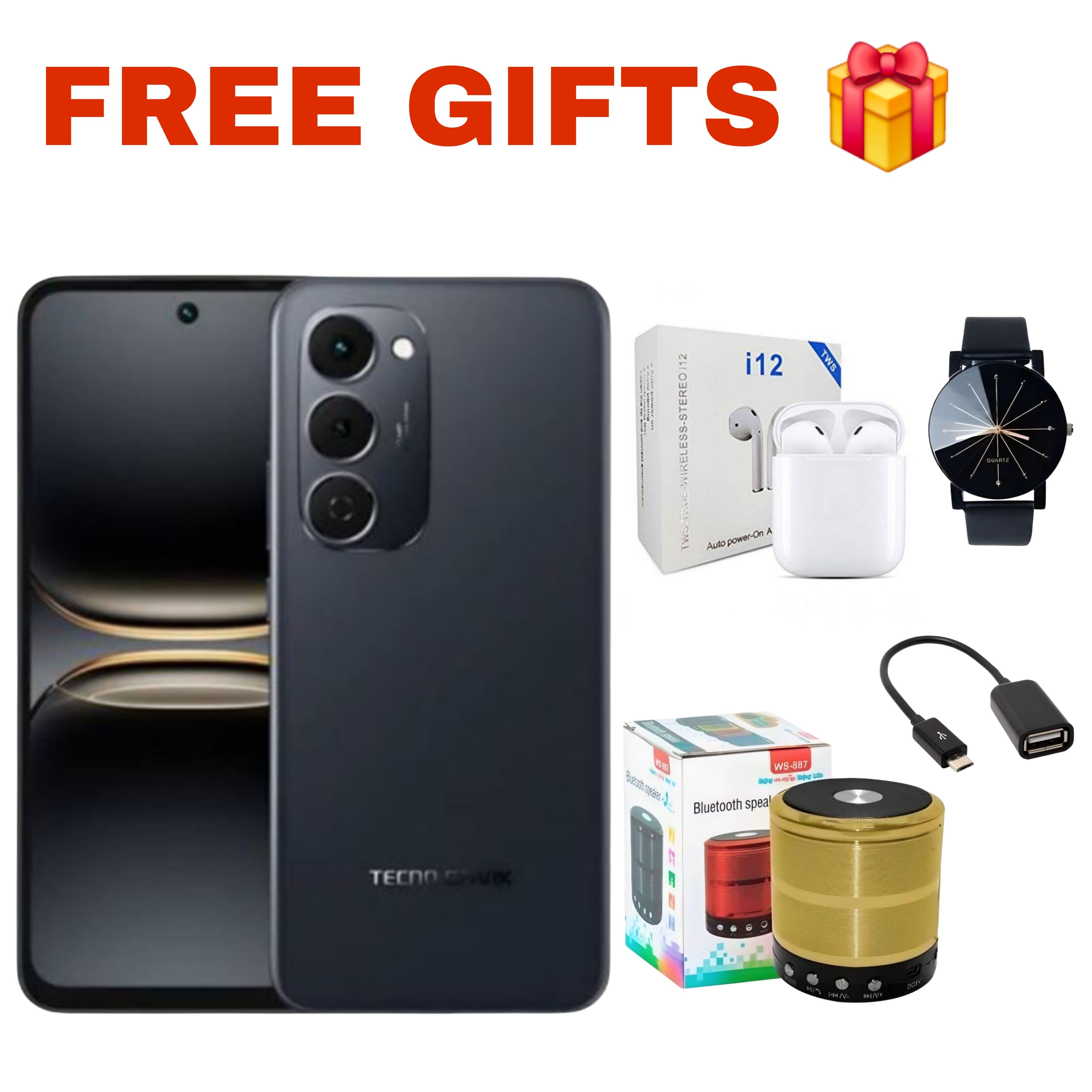 [New Arrivals] TECNO SPARK 40 Pro+ 256GB +16(8+8)GB 6.78" 120Hz Phone Dynamic Port 50MP Stereo Speaker 5200mAh 45W Type-C Dual SIM 4G Under Display Fingerprint SPARK 40 Pro Plus IP64 Smart Phones