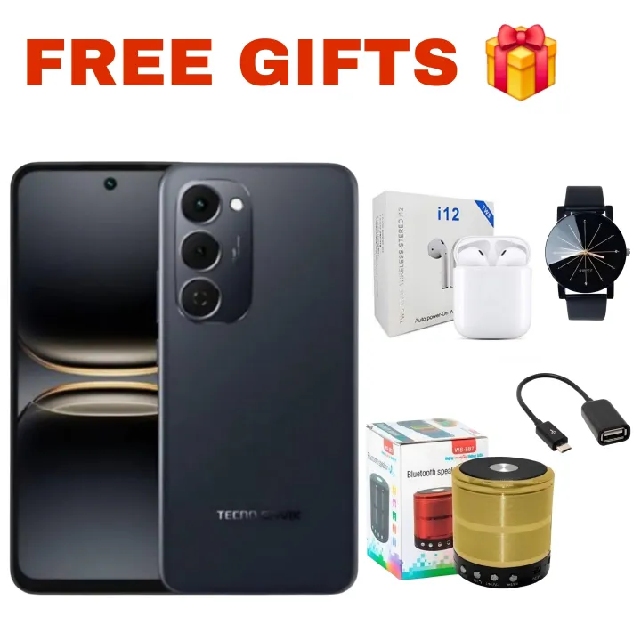 [New Arrivals] TECNO SPARK 40 Pro+ 256GB +16(8+8)GB 6.78" 120Hz Phone Dynamic Port 50MP Stereo Speaker 5200mAh 45W Type-C Dual SIM 4G Under Display Fingerprint SPARK 40 Pro Plus IP64 Smart Phones