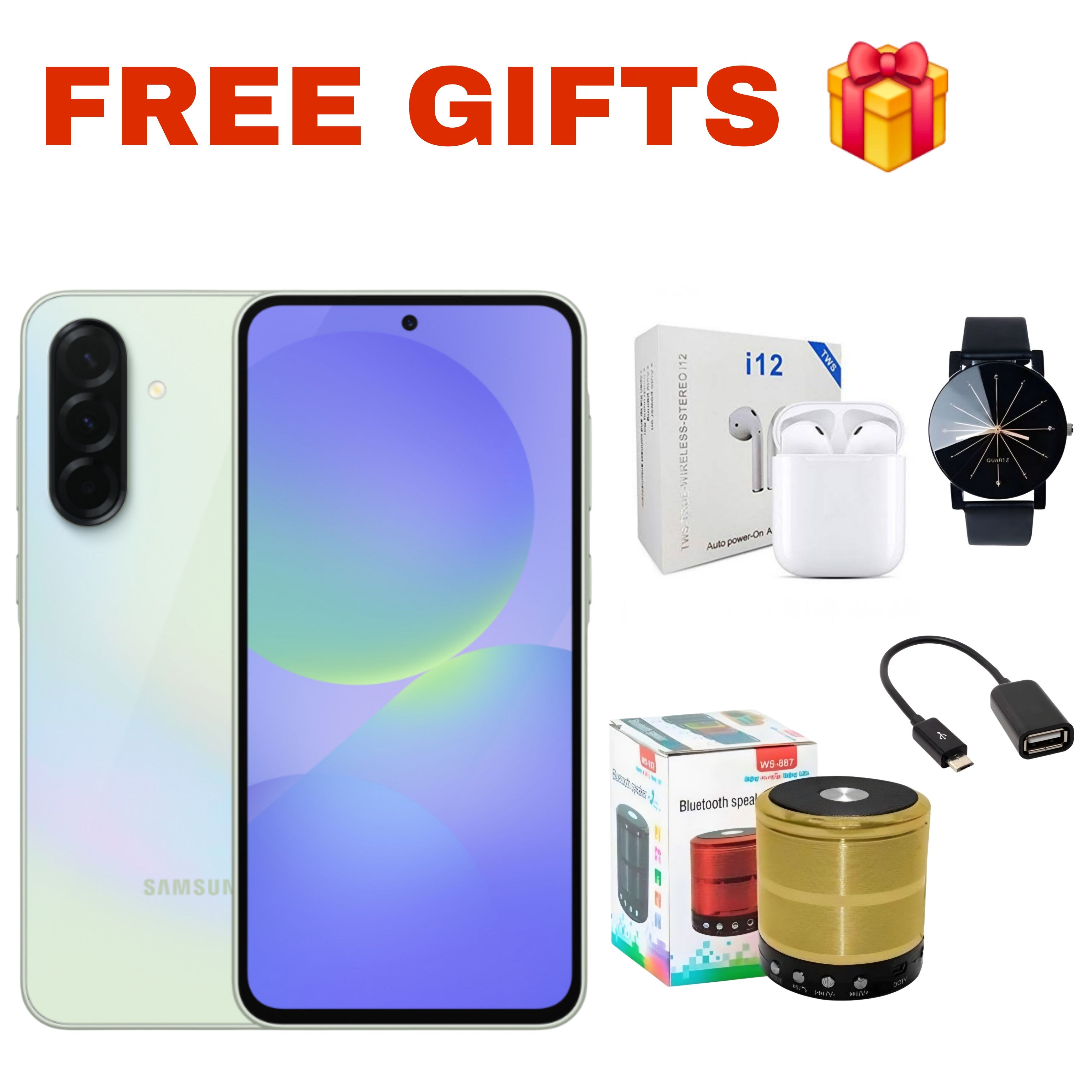 [NewArrival] Samsung Galaxy A36 5G 256GB+8GB 120Hz 6.7" AMOLED 50MP Triple Camera IP67 Dust/Water Resistant Android 15 5000mAh 45W 65% in 30Min Type-C Smart Phones Fingerprint Unlock