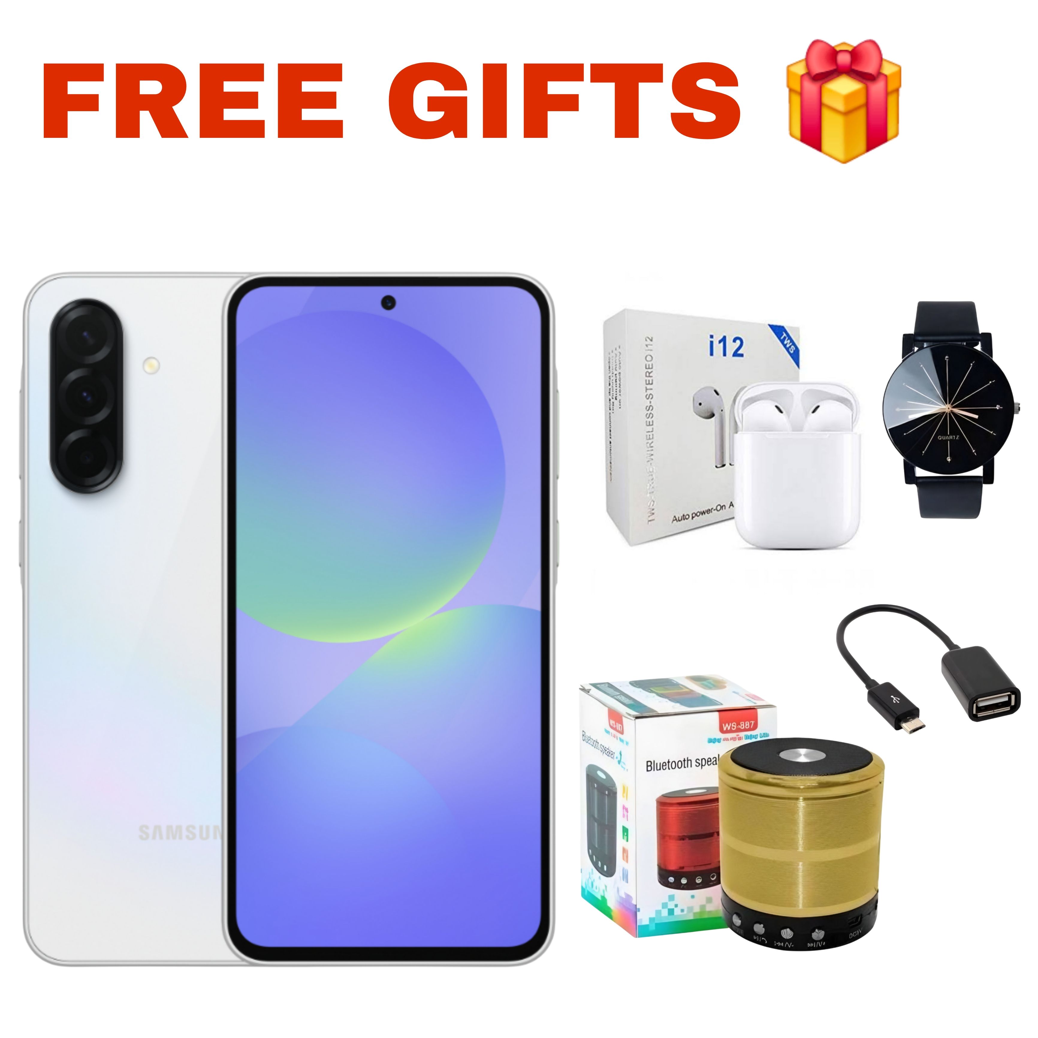 [NewArrival] Samsung Galaxy A36 5G 256GB+8GB 120Hz 6.7" AMOLED 50MP Triple Camera IP67 Dust/Water Resistant Android 15 5000mAh 45W 65% in 30Min Type-C Smart Phones Fingerprint Unlock