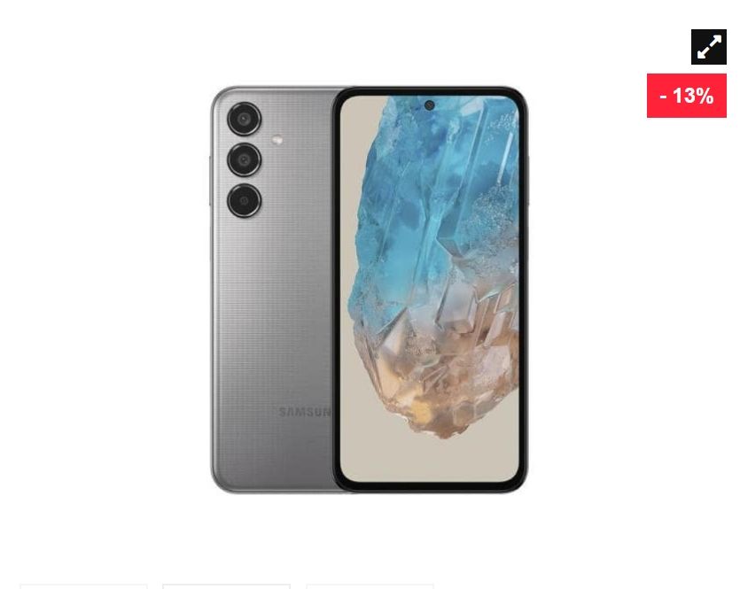 [FREE GIFTS] Samsung Galaxy M35 5G 128GB+6GB 6.6" Super AMOLED 120Hz Screen Display Gorilla Glass Victus+ Dual 5G SIM (50+8+2)MP Rear Camera 6000mAh Battery 25W Fast Charging NFC Smartphones A16