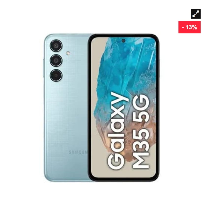 [FREE GIFTS] Samsung Galaxy M35 5G 128GB+6GB 6.6" Super AMOLED 120Hz Screen Display Gorilla Glass Victus+ Dual 5G SIM (50+8+2)MP Rear Camera 6000mAh Battery 25W Fast Charging NFC Smartphones A16