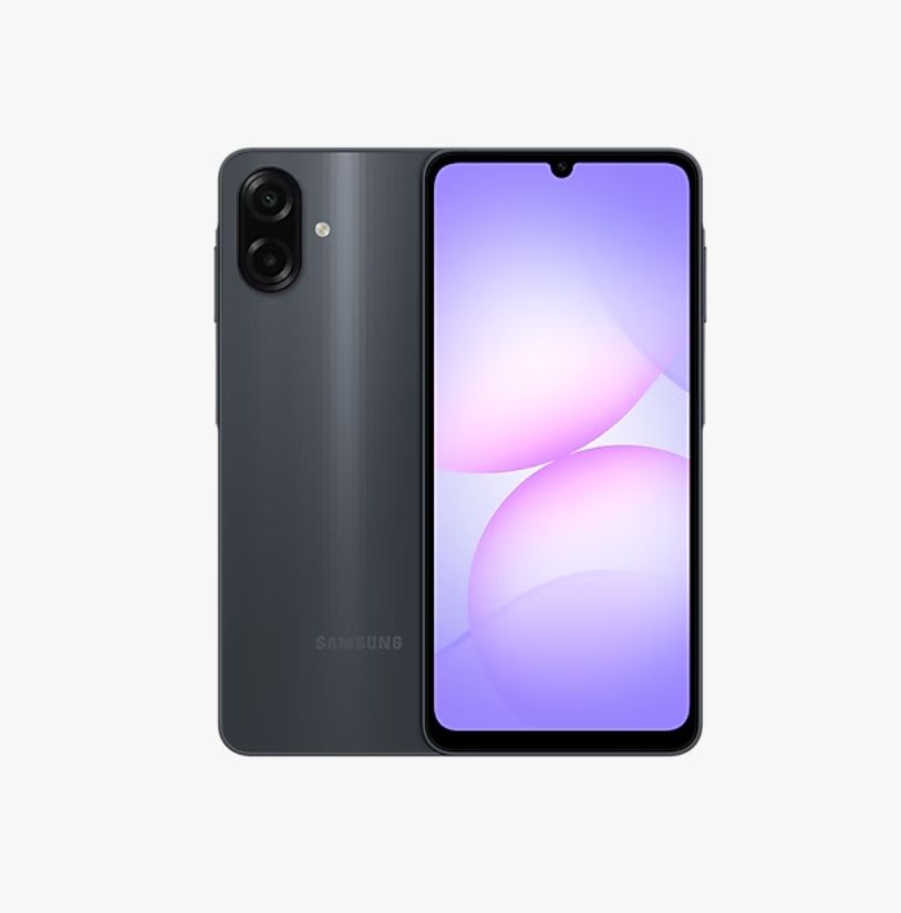 [New Arriva] Samsung Galaxy A07 128GB+4GB 6.7" PLS LCD 90Hz Screen Display Dual SIM (50+2)MP+ 8MP Front Camera 5000mAh Battery 25W Charge IP54 Android 15(6 Years Updates) AI Smartphones A06