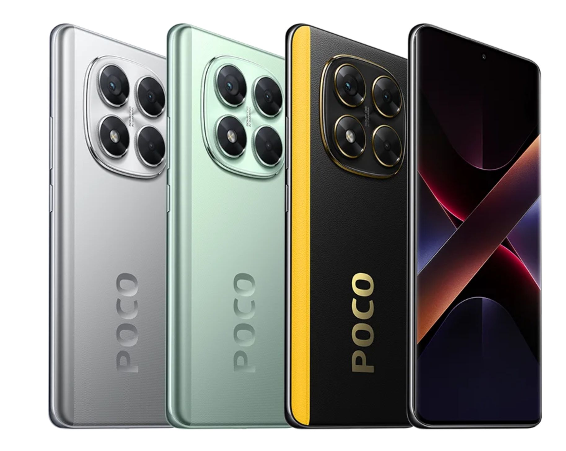 [New Arrival] Xiaomi Poco X7 5G 512GB+12GB 6.67" AMOLED 120Hz Display 50MP Camera 5110mAh Battery 45W Charger IP68 Dual SIM+e-SIM MTK Dimensity 7300 Ultra SoC Better Than Redmi Note 14 Pro Smartphones