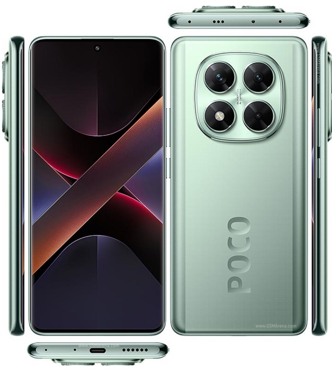 [New Arrival] Xiaomi Poco X7 5G 512GB+12GB 6.67" AMOLED 120Hz Display 50MP Camera 5110mAh Battery 45W Charger IP68 Dual SIM+e-SIM MTK Dimensity 7300 Ultra SoC Better Than Redmi Note 14 Pro Smartphones