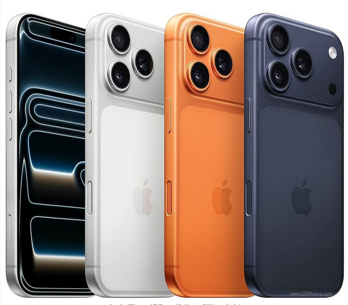 [Black Friday Deal] Apple iPhone 17 Pro Max (e-SIM+SIM) 256GB+12GB 6.9" LTPO Super Retina XDR OLED 120Hz Display 48MP Triple Rear Camera 5088mAh Battery 40W Charging Face ID IP68 iOS 26 Smartphone