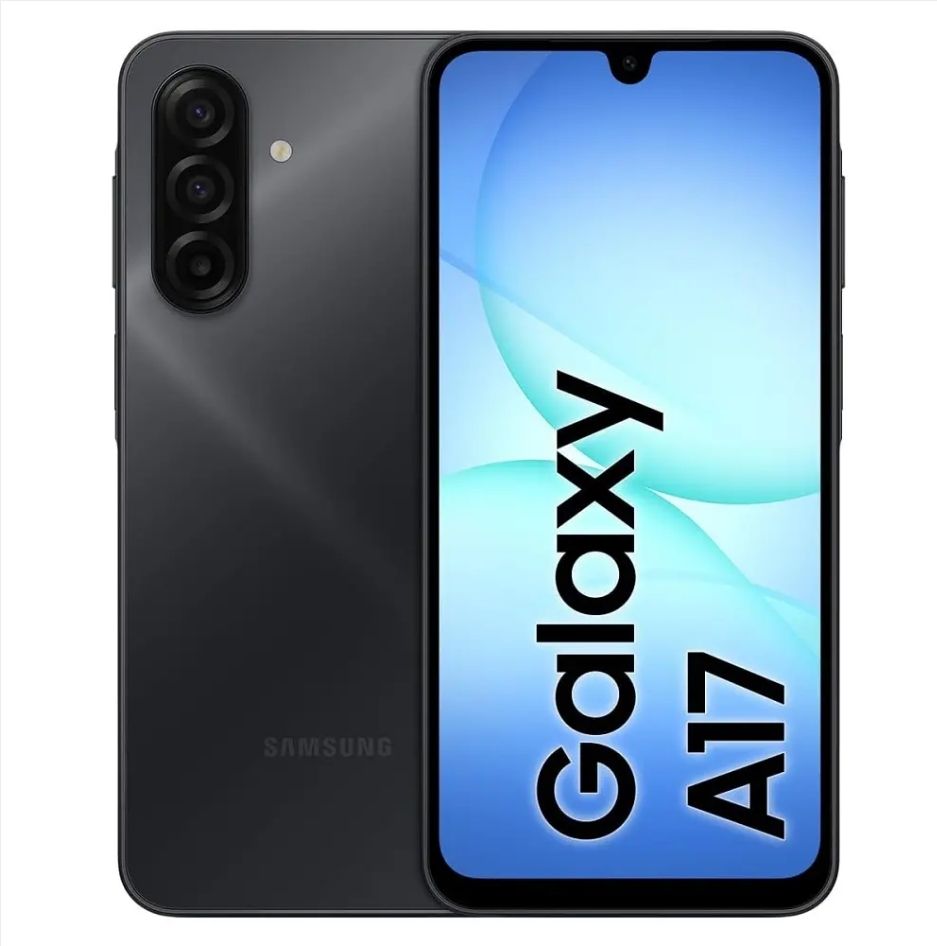 [New Year Sale] Samsung Galaxy A17 256GB+8GB 6.7" Super AMOLED Display 120Hz Refresh Rate Dual SIM (50+5+2)MP 13MP Selfie 5000mAh Battery 25W Charging IP54 Rated 6 Major Updates AI Smartphone